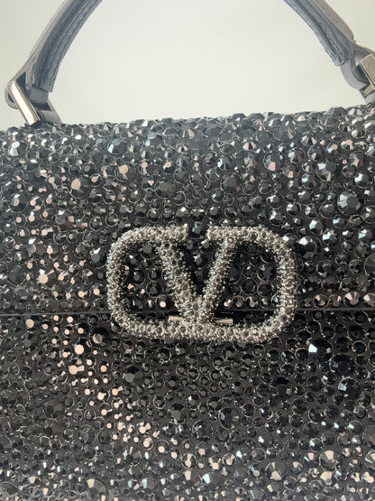 Valentino Garavani Mini VSling - Black logo
